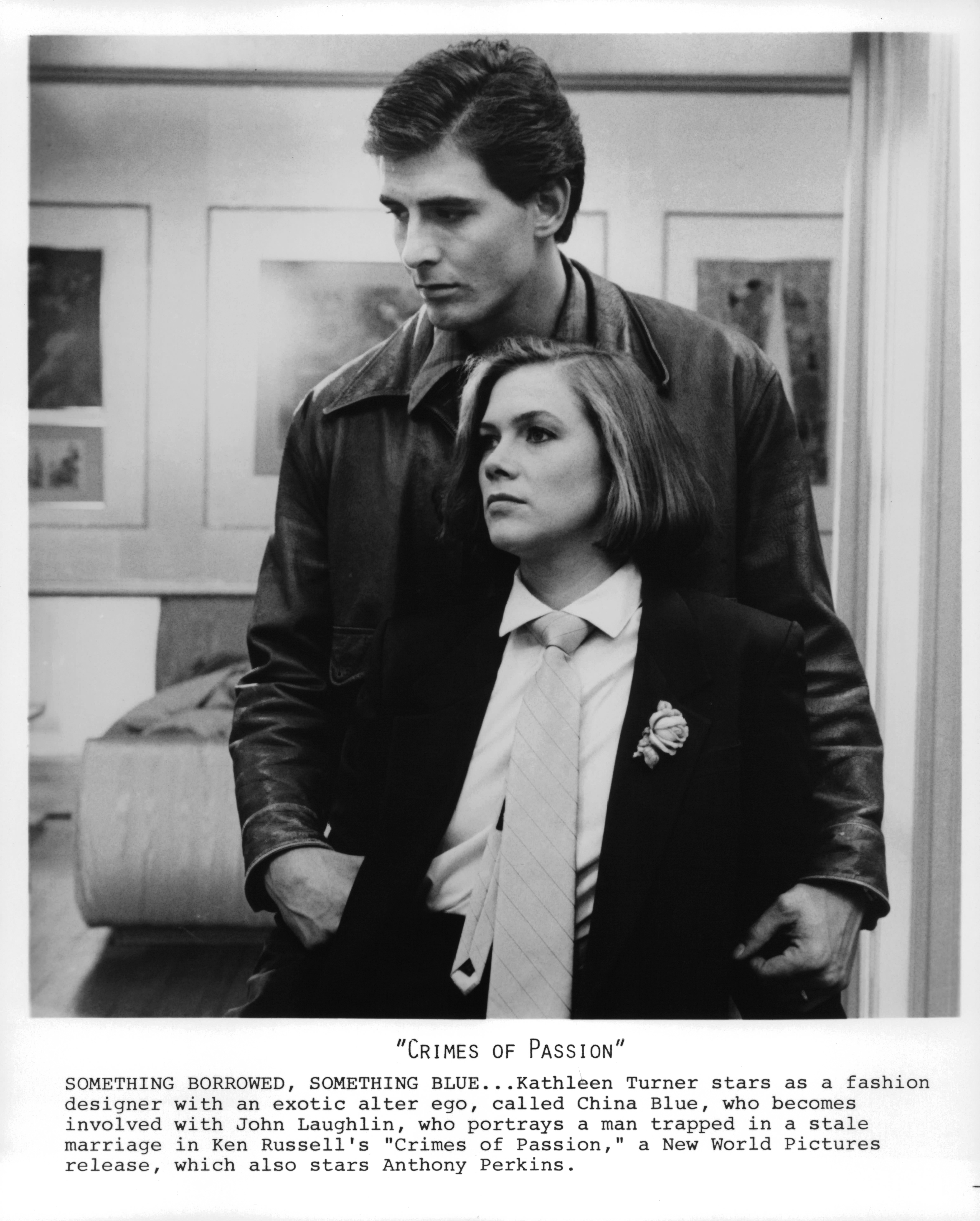 Kathleen Turner and John Laughlin in Crimes of Passion (1984)