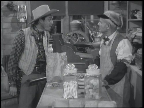 Paul Burke and Phil Tead in The Lone Ranger (1949)