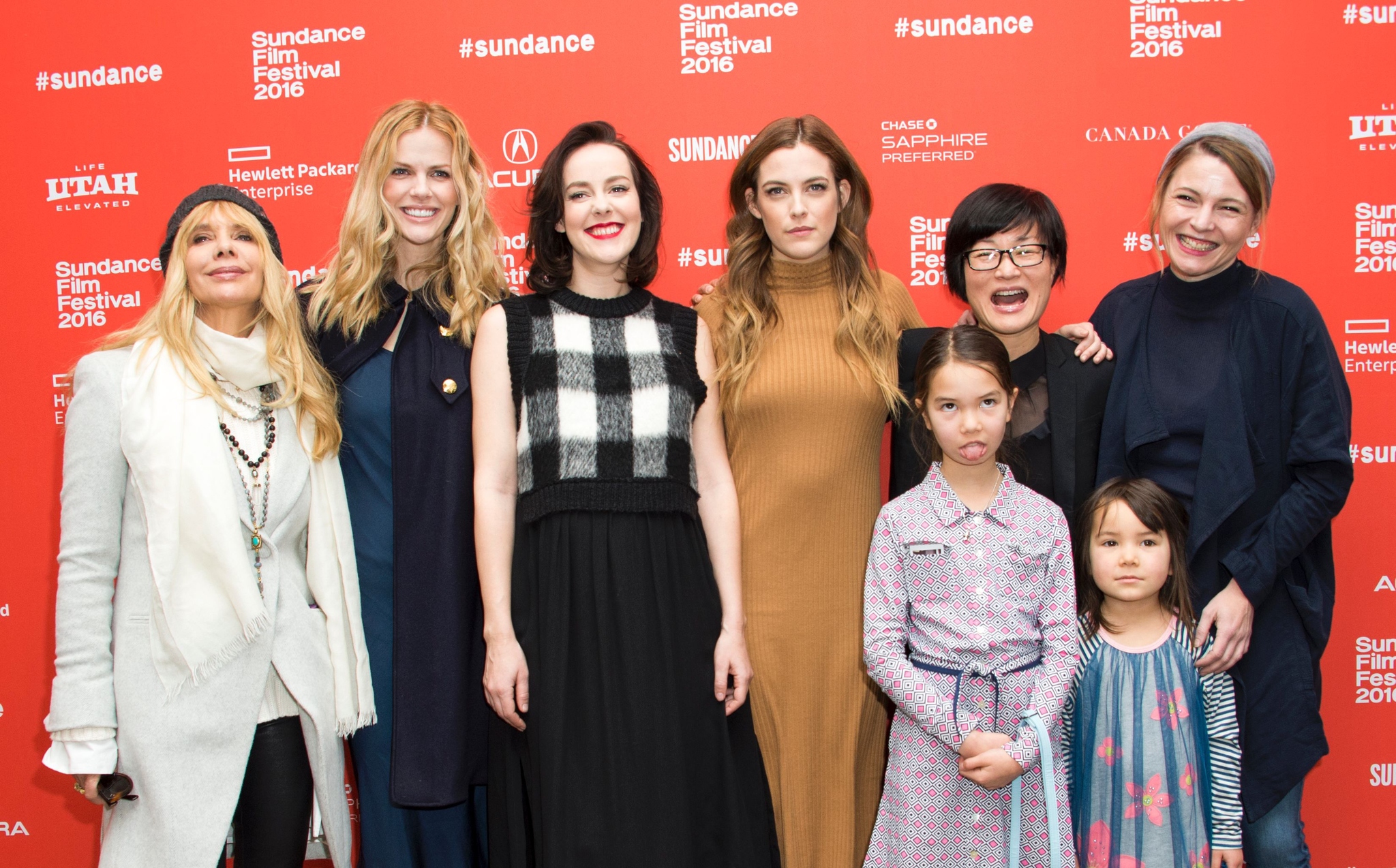 Rosanna Arquette, Jena Malone, So Yong Kim, Amy Seimetz, Riley Keough, and Brooklyn Decker at an event for Lovesong (2016)