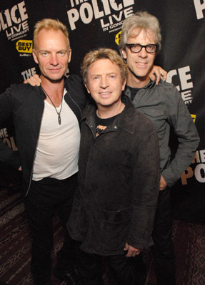 Sting, Stewart Copeland, Andy Summers, and The Police