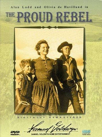 Olivia de Havilland, Alan Ladd, and David Ladd in The Proud Rebel (1958)