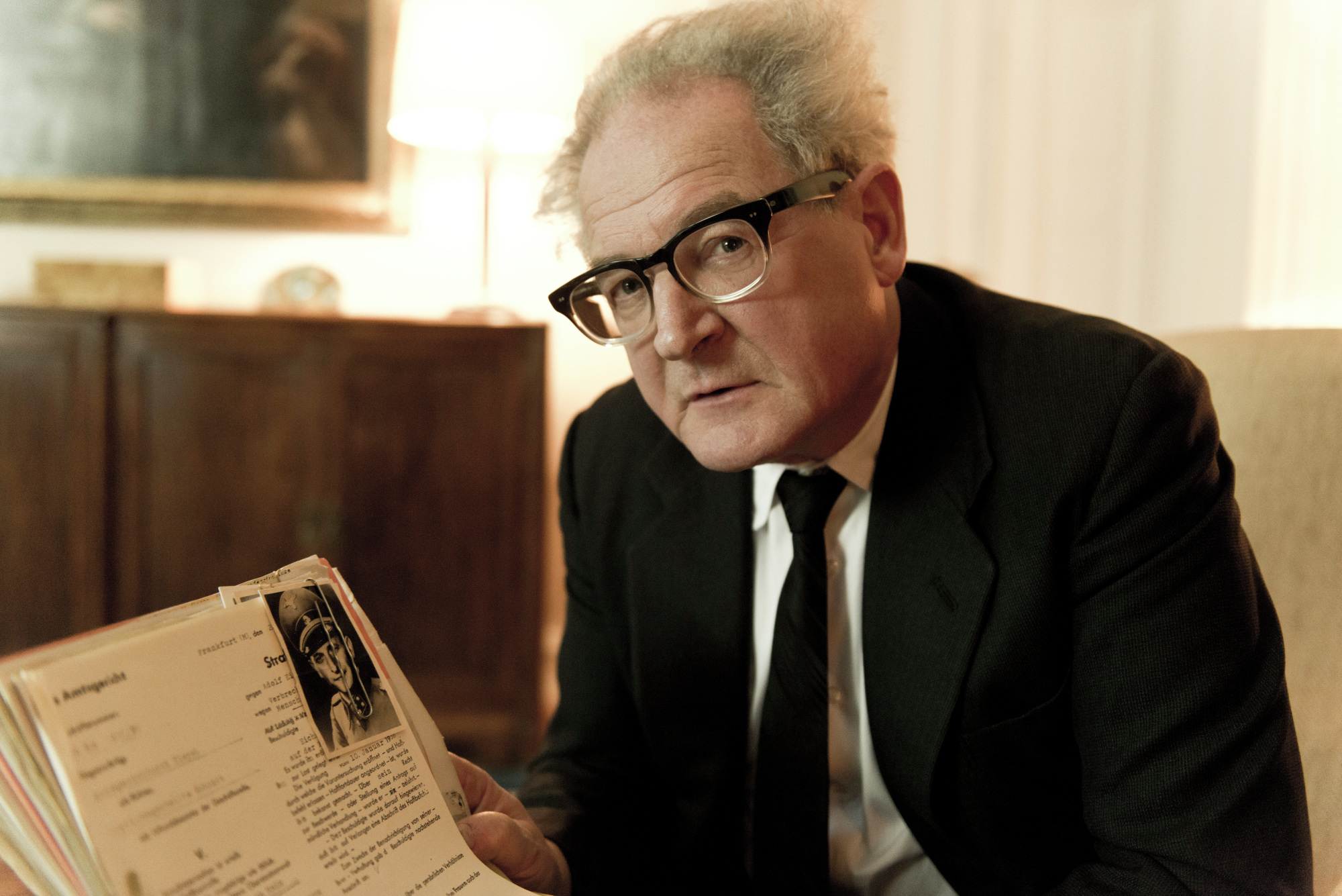 Burghart Klaußner in The People Vs. Fritz Bauer (2015)