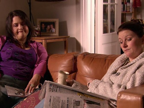 Rosie Cavaliero and Ruth Jones in Saxondale (2006)