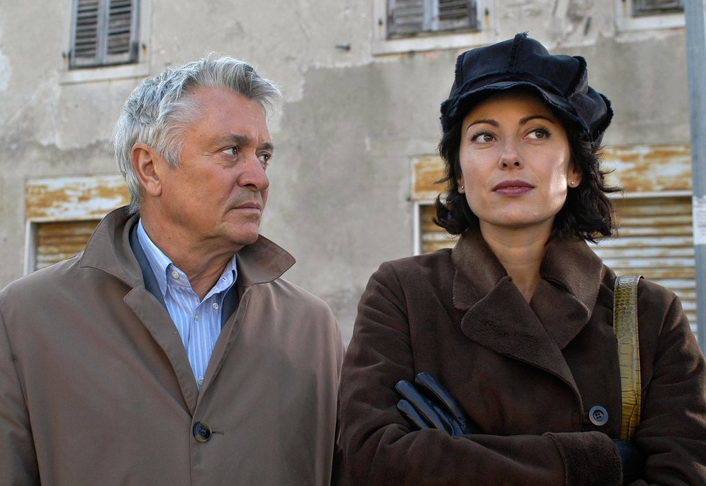 Henry Hübchen and Barbara Rudnik in Die Toten vom Karst (2006)