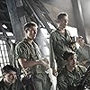 Firass Dirani, Luke Pegler, Goran D. Kleut, Luke Bracey, and Jacob Warner in Hacksaw Ridge (2016)