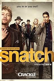 Rupert Grint, Stephanie Leonidas, Lucien Laviscount, Ed Westwick, Luke Pasqualino, and Phoebe Dynevor in Snatch (2017)