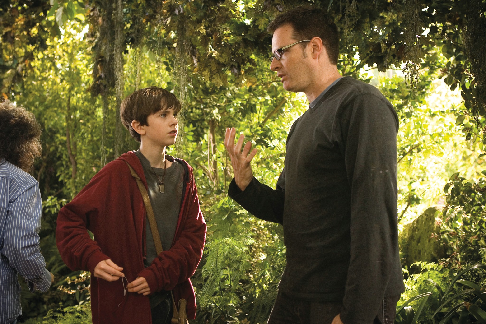 Freddie Highmore and Mark Waters in The Spiderwick Chronicles (2008)