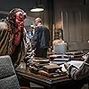 Ian McShane, David Harbour, and Sasha Lane in Hellboy (2019)