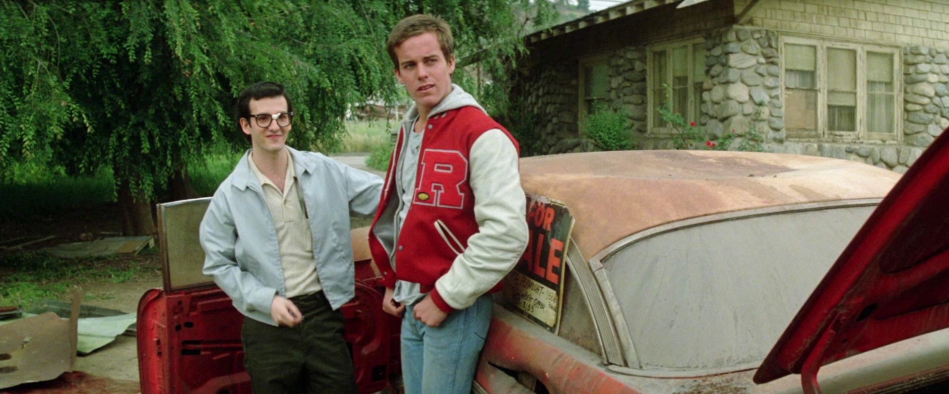 John Stockwell and Keith Gordon in Christine (1983)