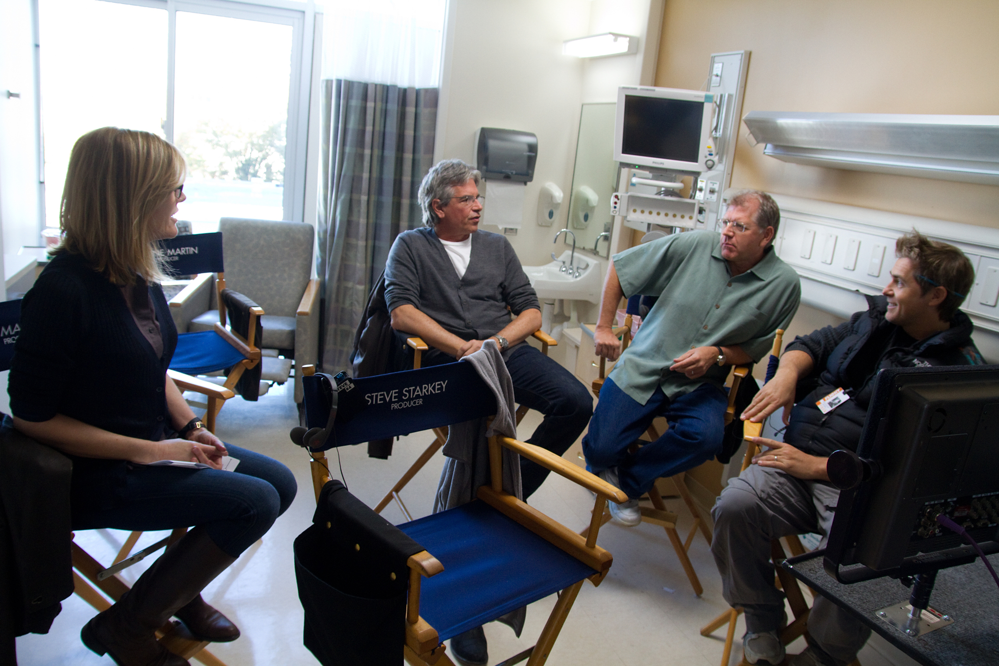 Robert Zemeckis, John Gatins, Laurie MacDonald, and Walter F. Parkes in Flight (2012)