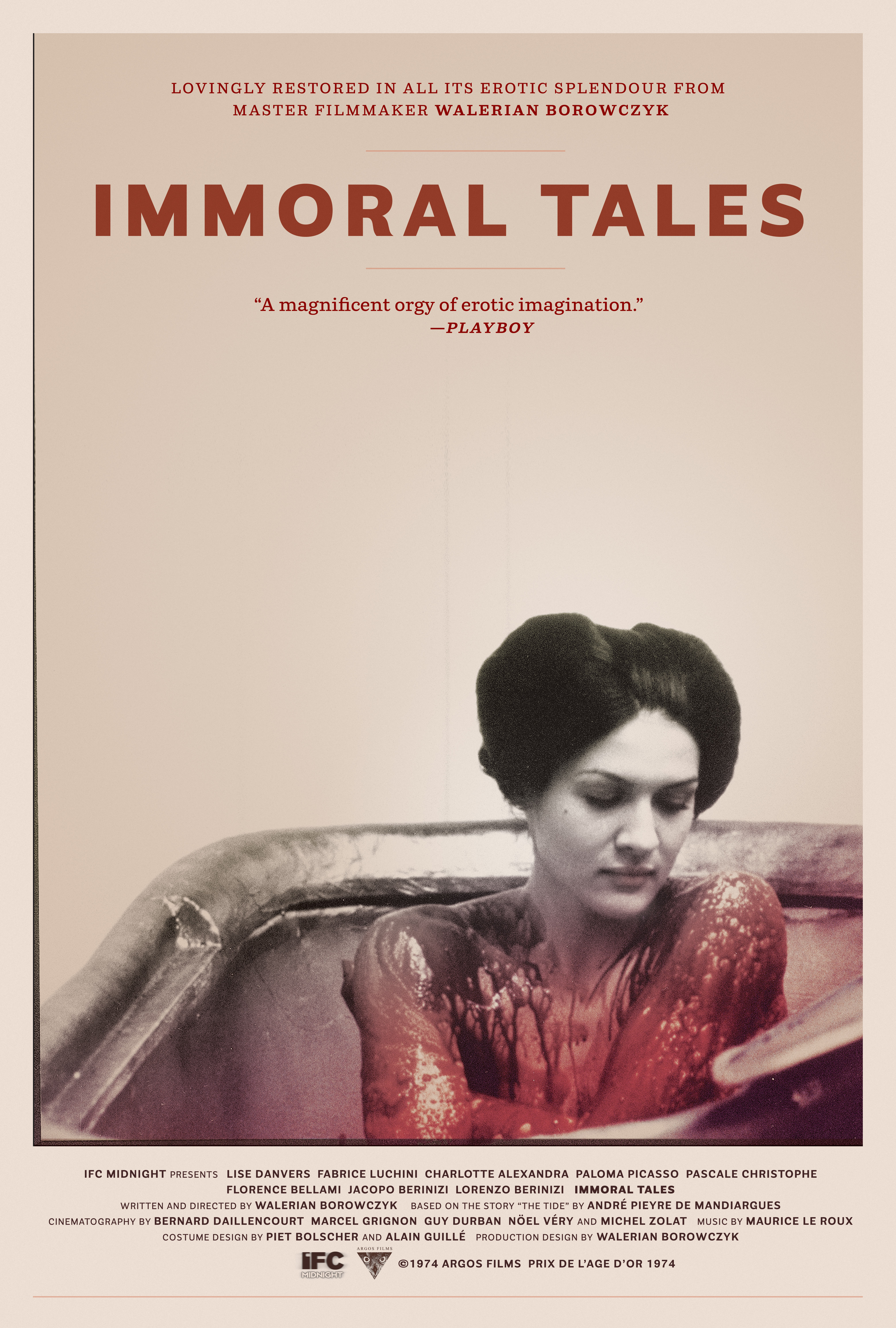 Paloma Picasso in Immoral Tales (1973)