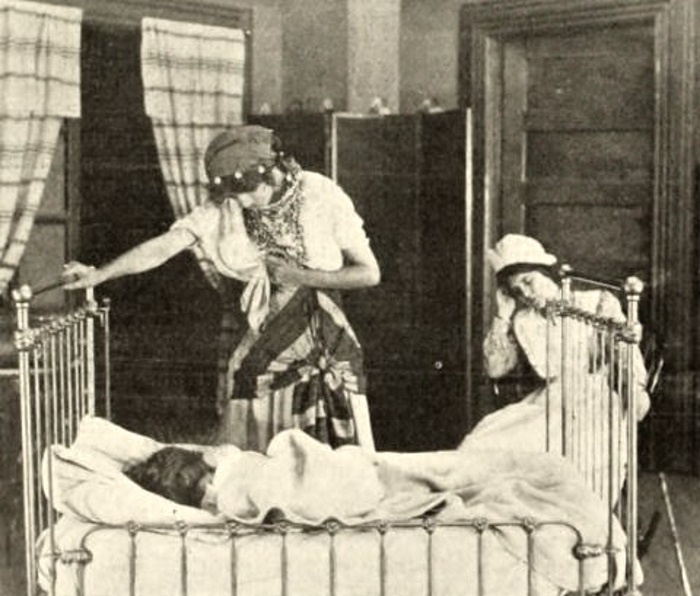 Anna Lehr in The Call of the Blood (1912)