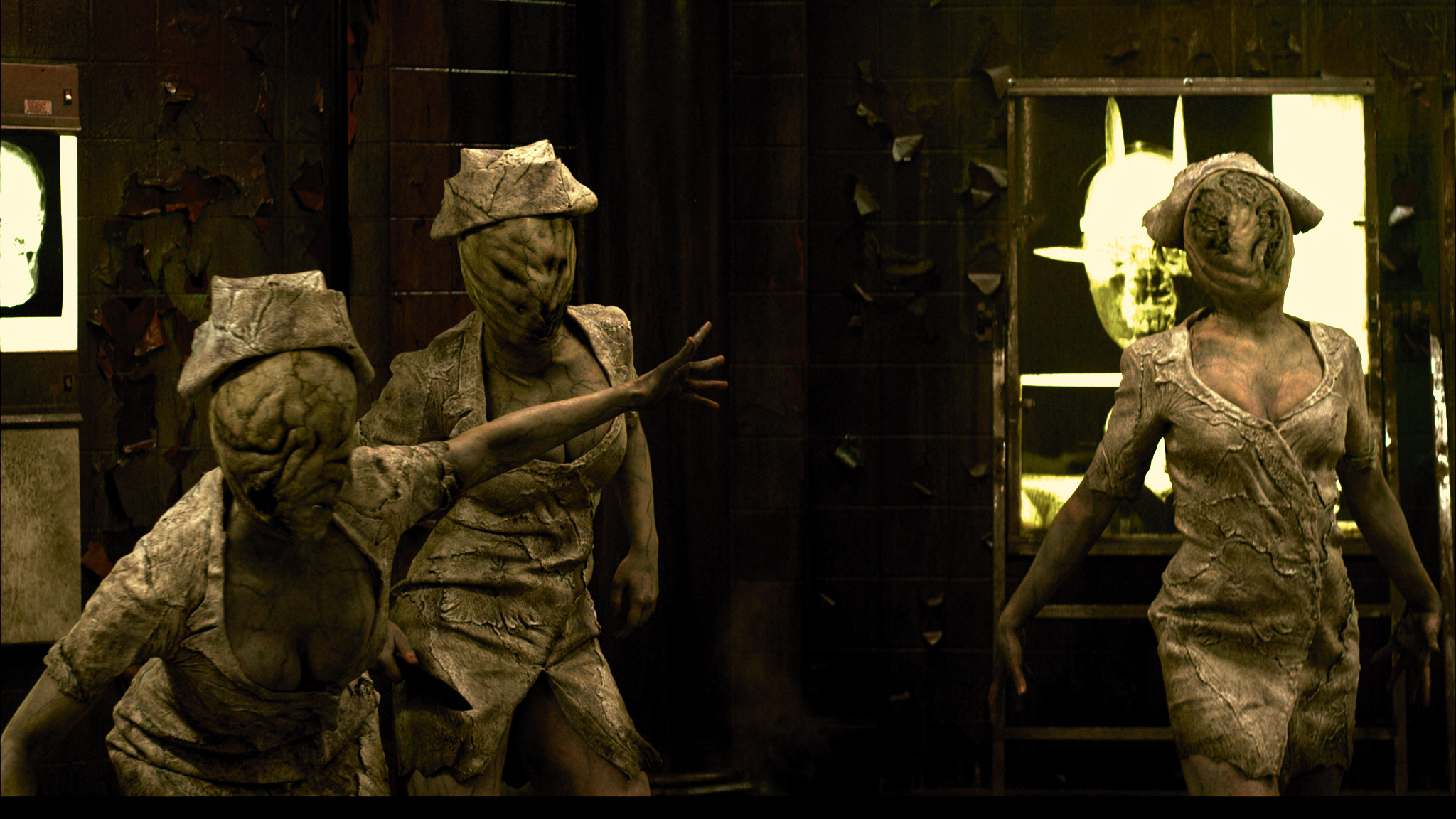 Shara Kim, Anna Cyzon, and Jordan Clark in Silent Hill: Revelation (2012)