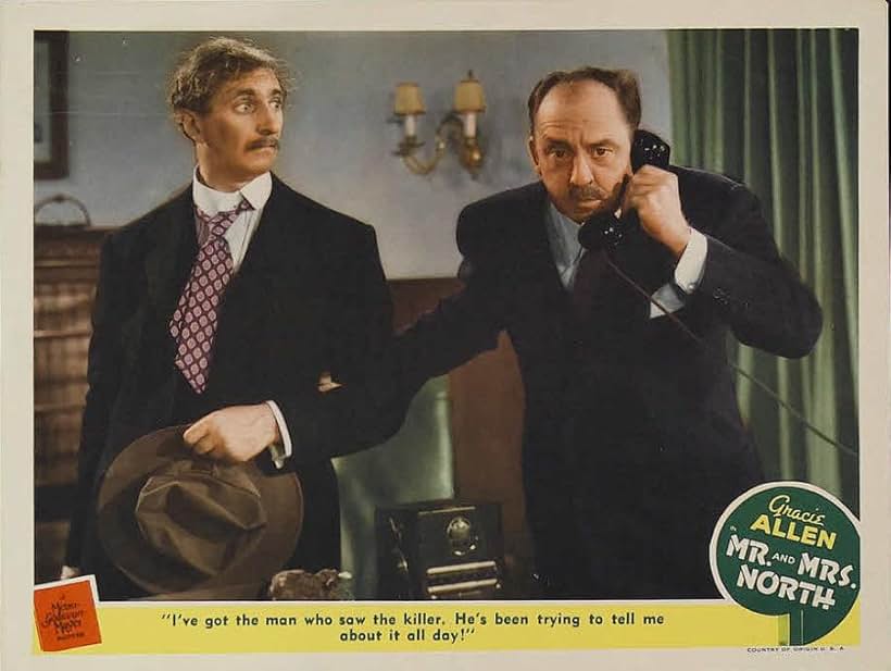 Felix Bressart and Porter Hall in Mr. and Mrs. North (1942)