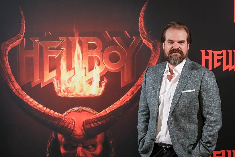 David Harbour at an event for Hellboy (2019)