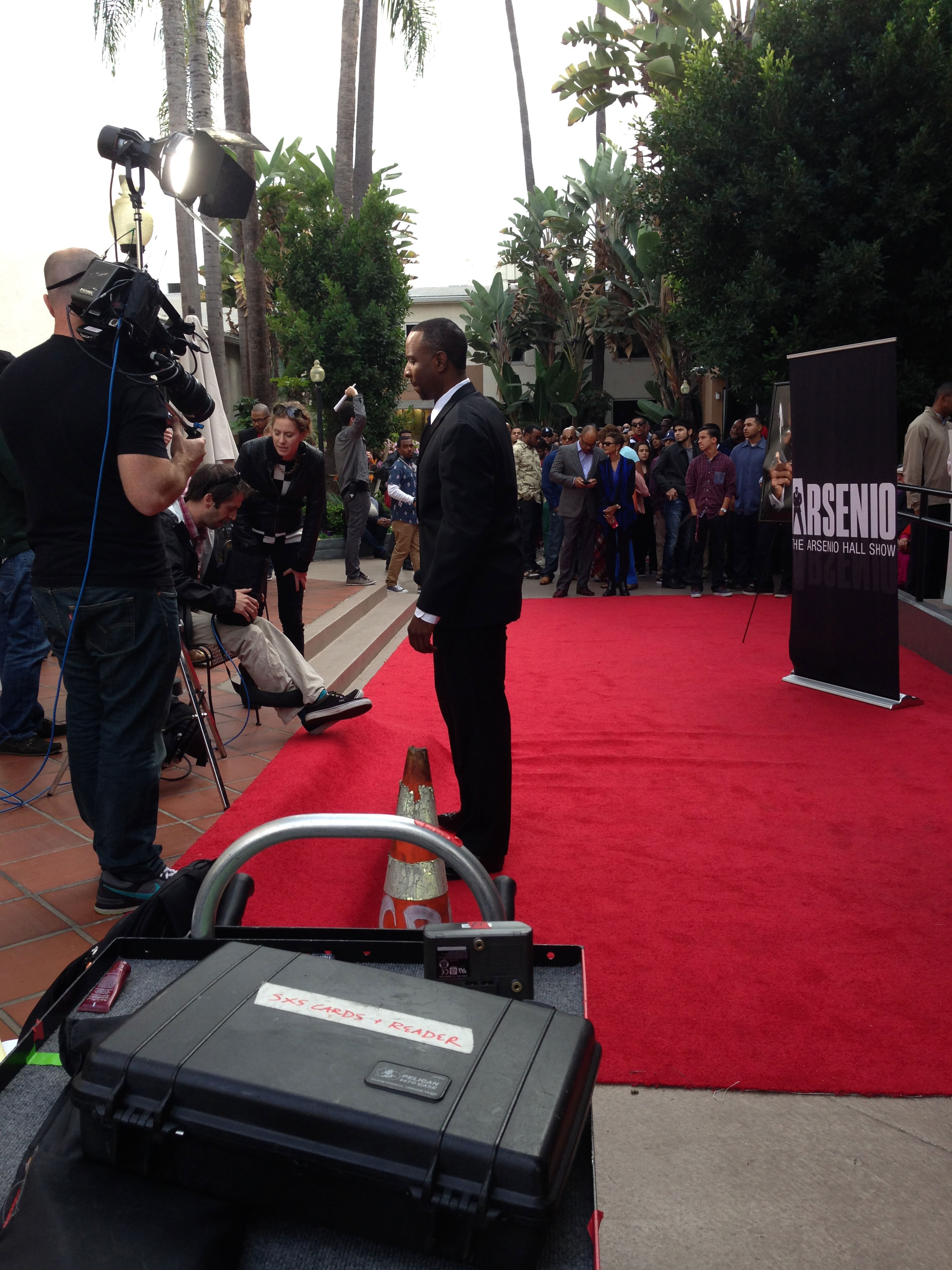 Still of Owen Smith taping at The Arsenio Hall Show