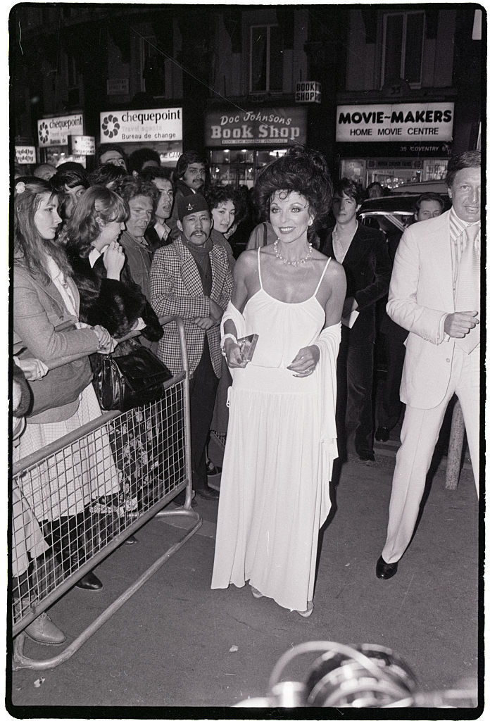 Joan Collins at an event for The Stud (1978)