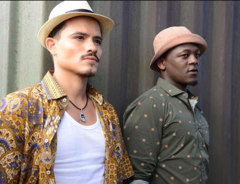 Eddie Ramos and Thembekile Komani in Eraser: Reborn (2022)