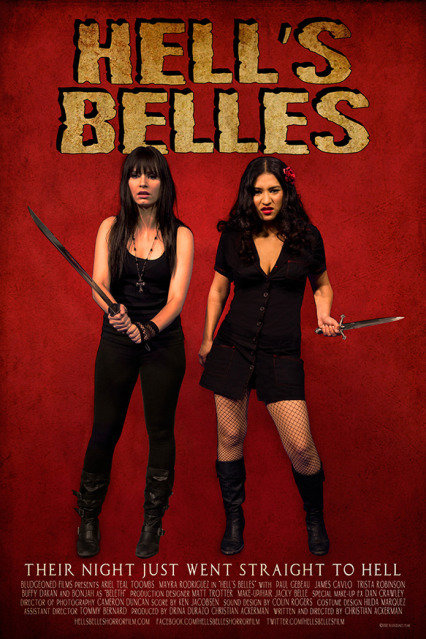 Ariel Teal Toombs and Trista Robinson in Hell's Belles (2012)