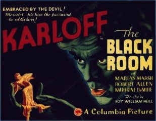 Boris Karloff and Marian Marsh in The Black Room (1935)