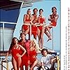 Pamela Anderson, Yasmine Bleeth, Alexandra Paul, David Hasselhoff, David Chokachi, Gena Lee Nolin, Jeremy Jackson, and Jaason Simmons in Baywatch (1989)