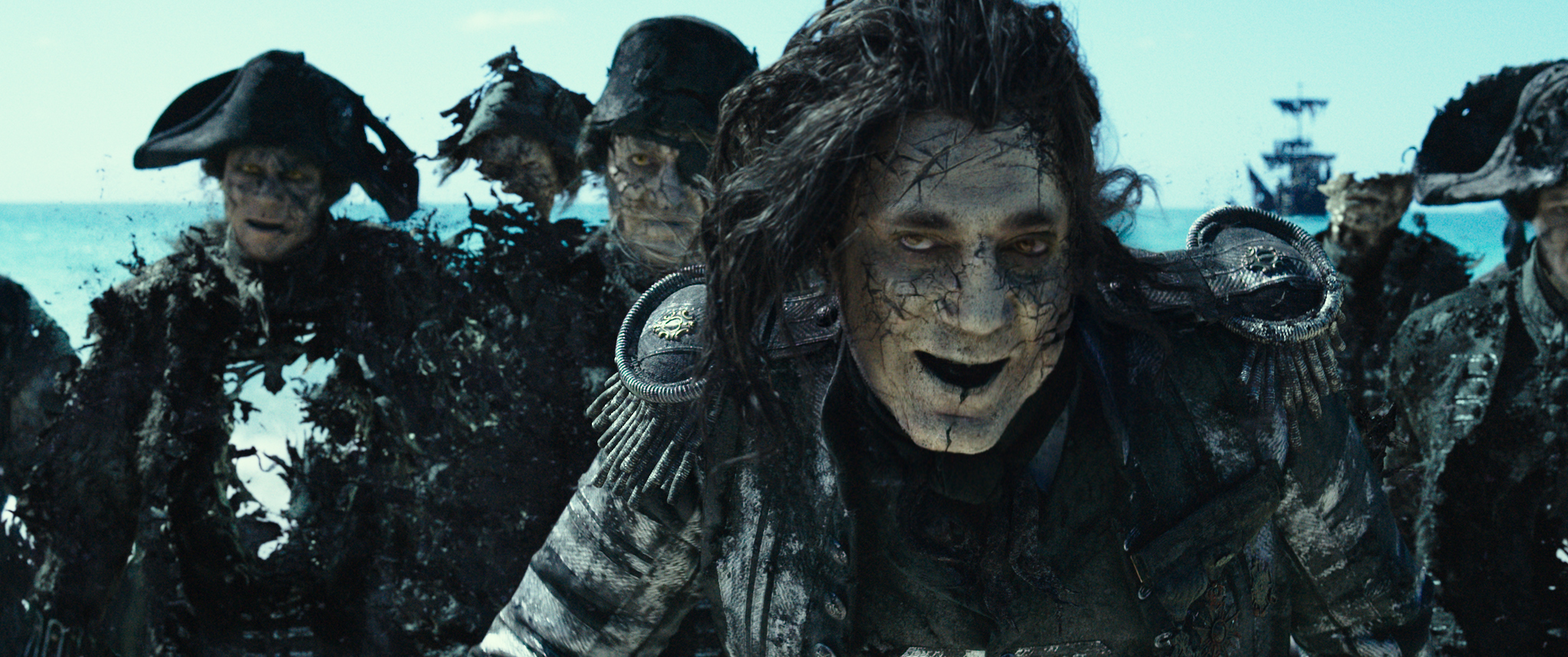 Javier Bardem, Juan Carlos Vellido, Nico Cortez, and Rupert Raineri in Pirates of the Caribbean: Dead Men Tell No Tales (2017)