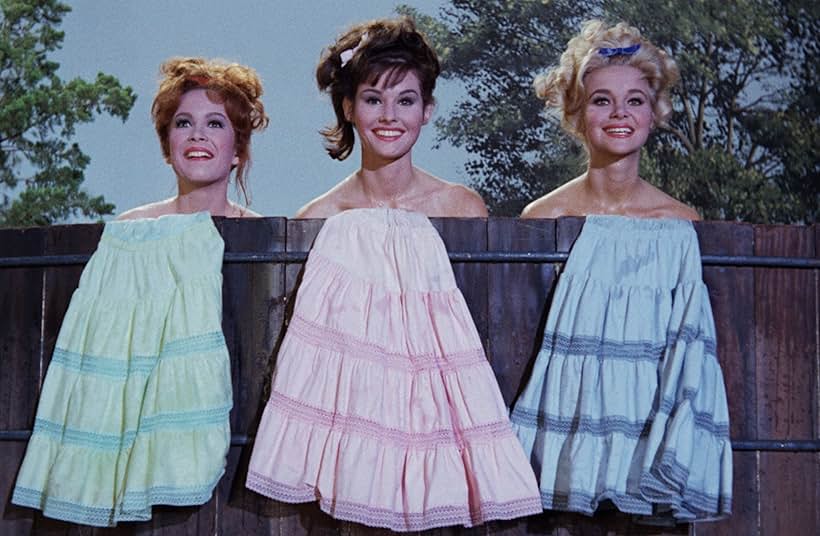 Linda Henning, Gunilla Hutton, and Lori Saunders in Petticoat Junction (1963)