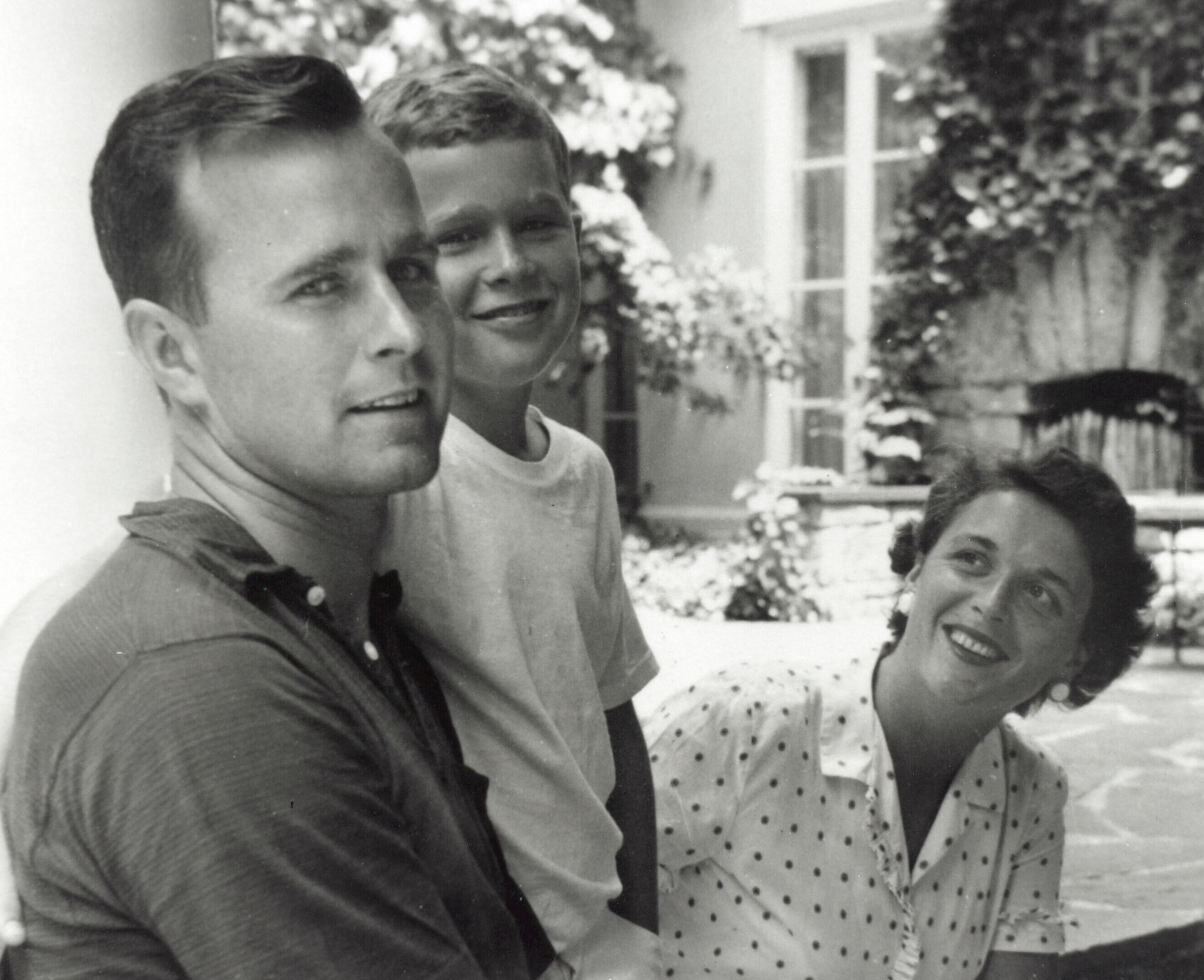 Barbara Bush, George Bush, and George W. Bush