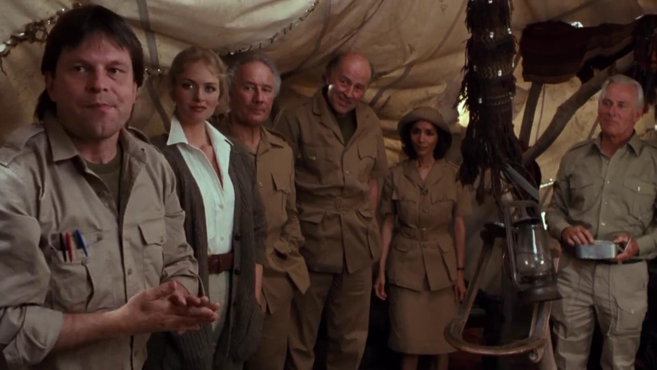 Terry Gilliam, Donna Dixon, Gusti Bogok, Ray Harryhausen, Derek Meddings, and Robert Paynter in Spies Like Us (1985)