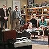 Judd Hirsch, Christine Baranski, Mayim Bialik, Kaley Cuoco, Johnny Galecki, and Jim Parsons in The Big Bang Theory (2007)