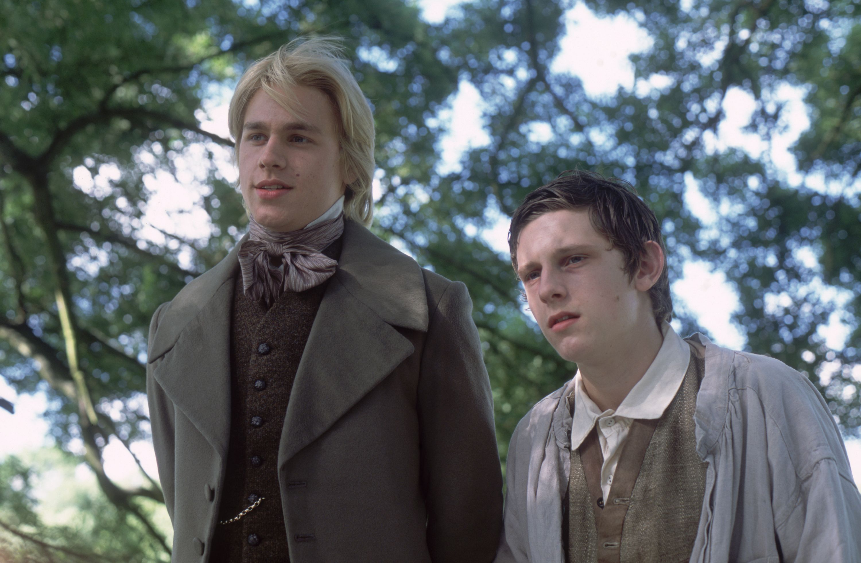 Jamie Bell and Charlie Hunnam in Nicholas Nickleby (2002)