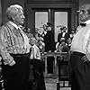 Spencer Tracy, Fredric March, and Dick York in Inherit the Wind (1960)