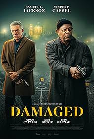 Samuel L. Jackson and Vincent Cassel in Damaged (2024)