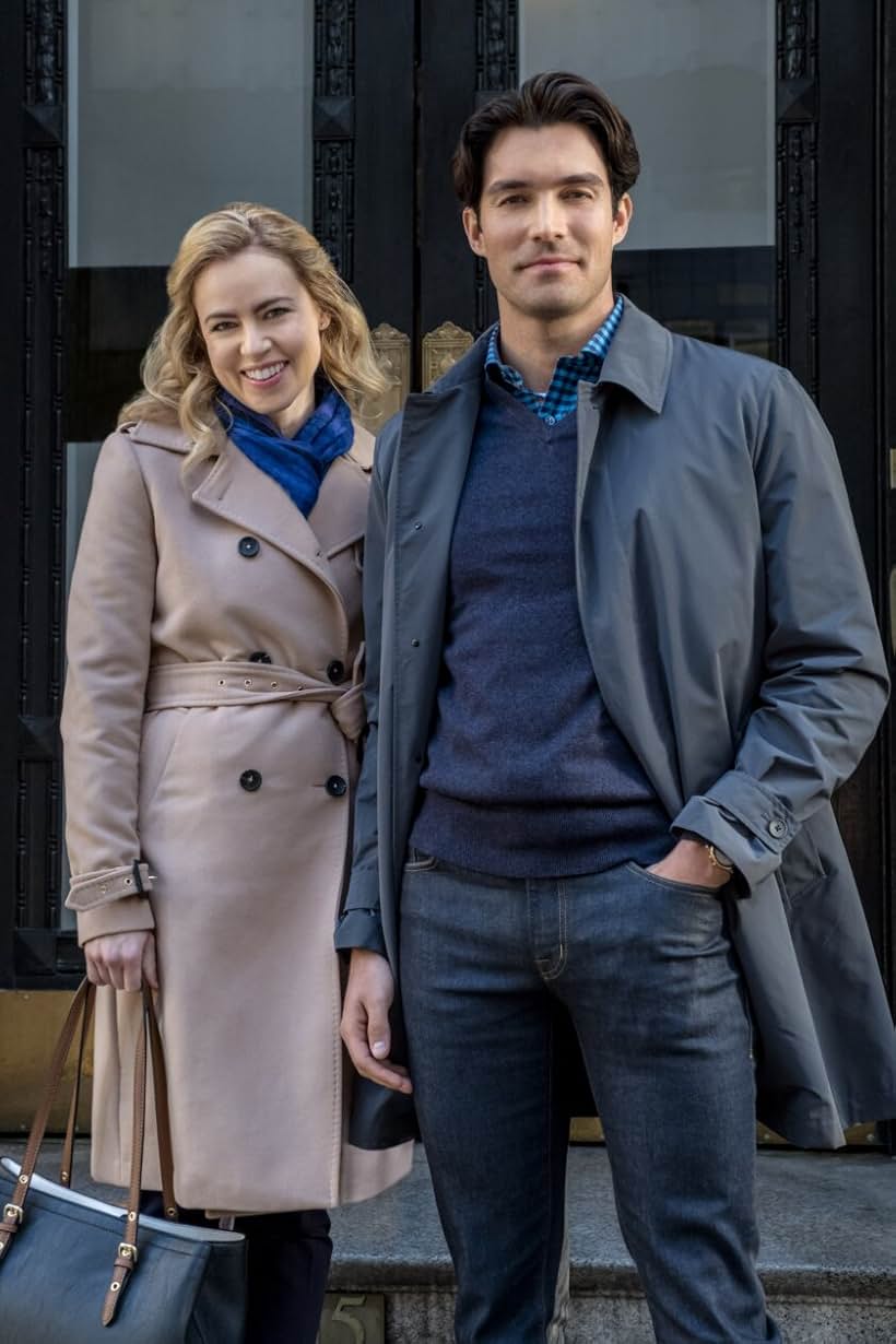 Amanda Schull and Peter Porte in Love, Once and Always (2018)