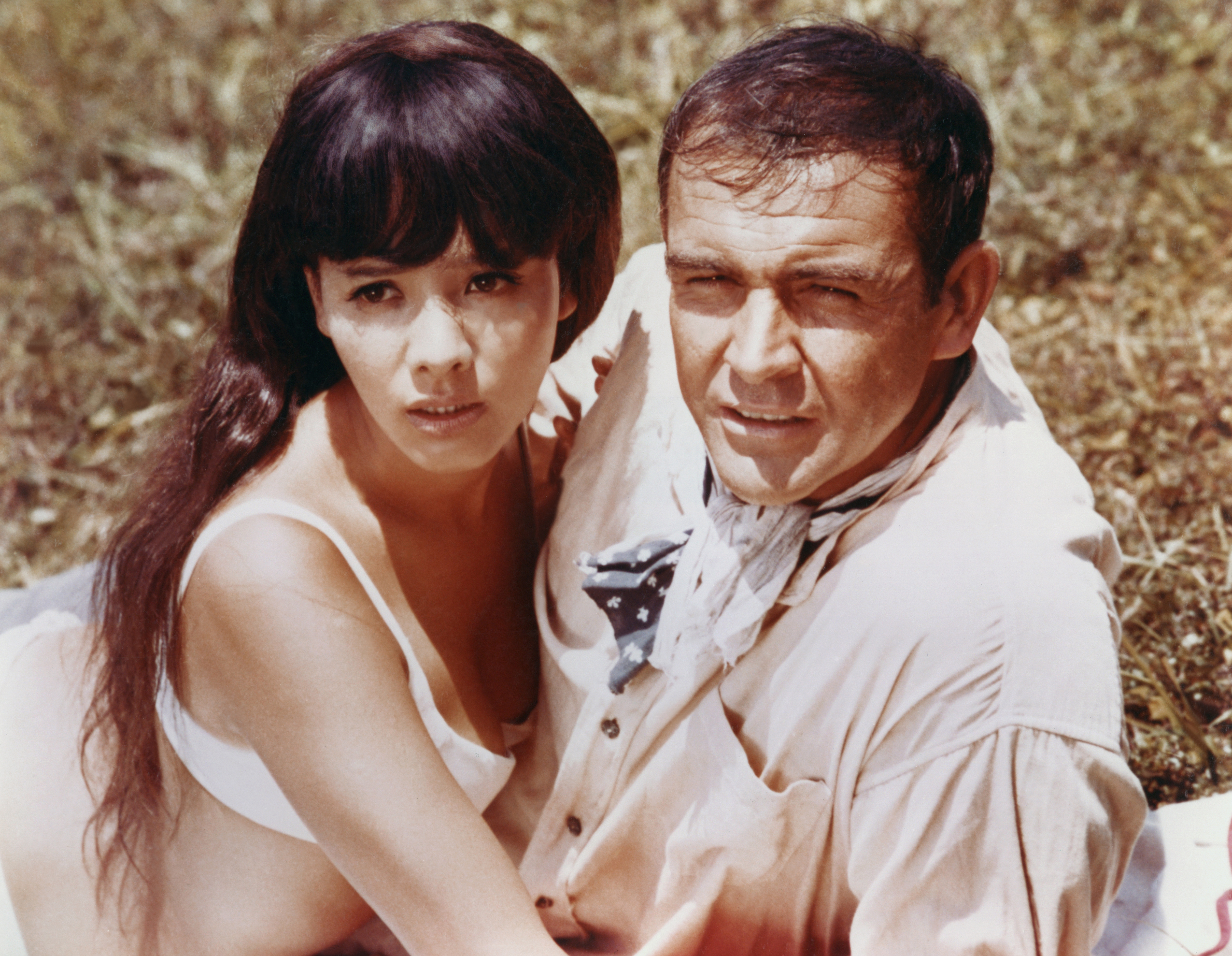 Sean Connery and Mie Hama in You Only Live Twice (1967)