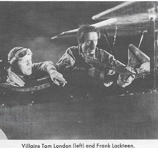 Tom London and Frank Lackteen in The Mysterious Pilot (1937)