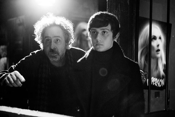 Tim Burton directs Craig Roberts in HERE WITH ME.