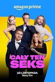 Michal Czernecki, Katarzyna Warnke, Magdalena Lamparska, Piotr Stramowski, and Piotr Witkowski in Caly ten seks (2023)