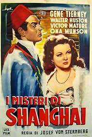 Victor Mature and Phyllis Brooks in I misteri di Shanghai (1941)