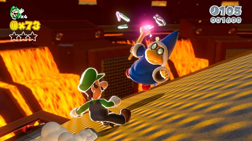 Charles Martinet and Atsushi Masaki in Super Mario 3D World (2013)