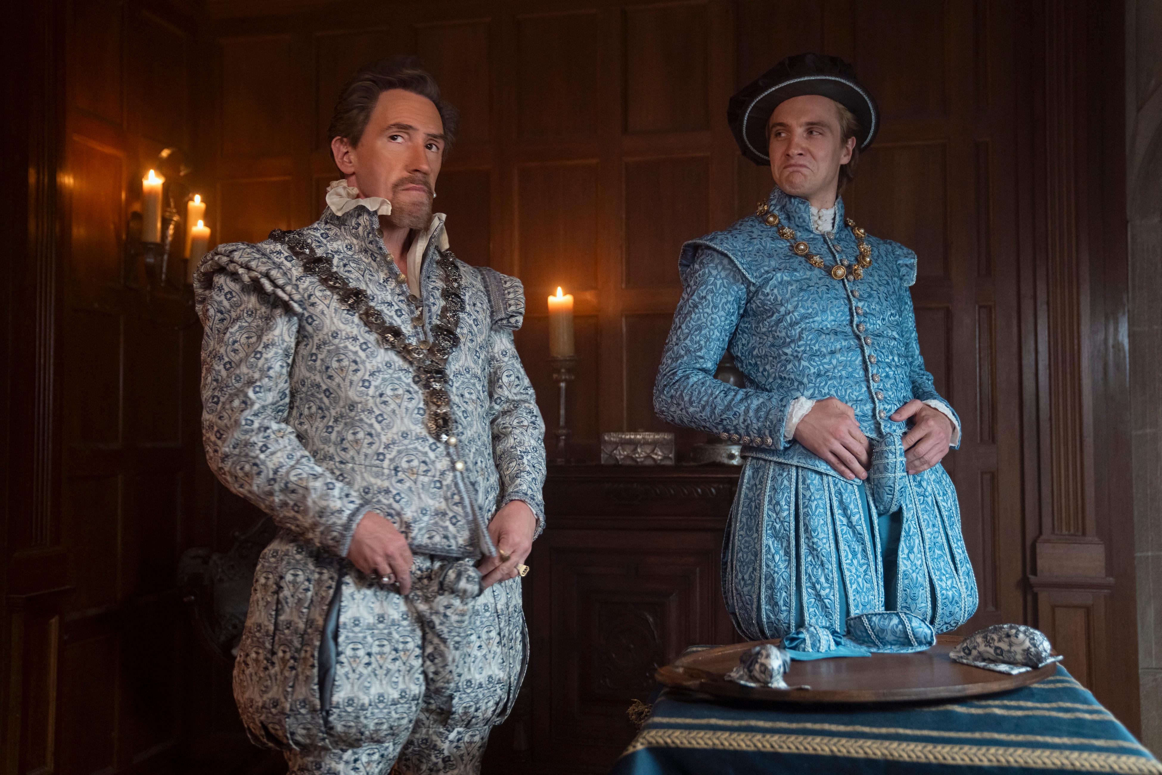 Rob Brydon and Henry Ashton in My Lady Jane (2024)