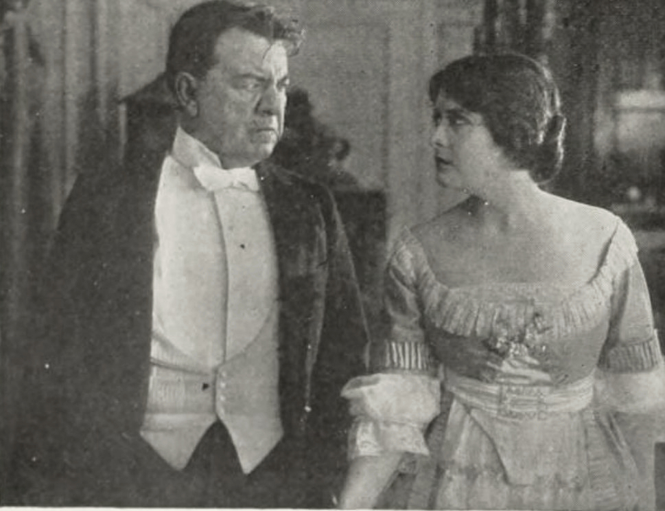 George Fawcett and Clara Kimball Young in Shirley Kaye (1917)