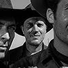 Lee Van Cleef, Robert J. Wilke, and Sheb Wooley in High Noon (1952)