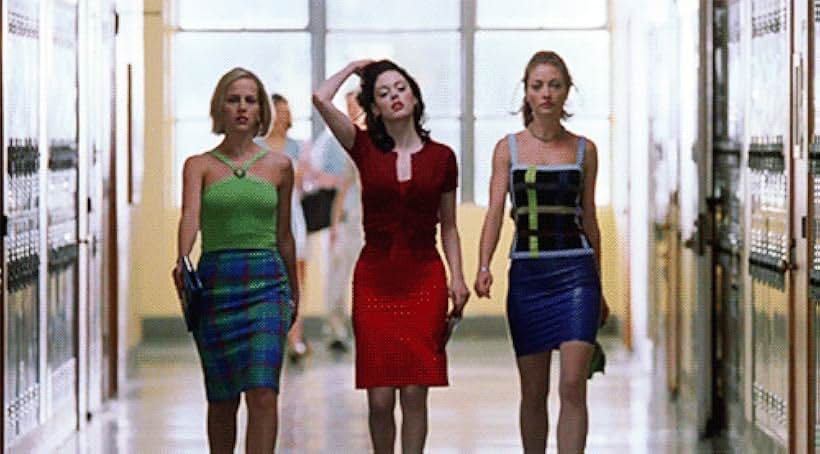 Rose McGowan, Rebecca Gayheart, and Julie Benz in Jawbreaker (1999)