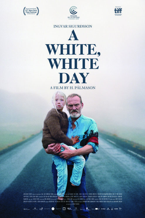 Ingvar Sigurdsson and Ída Mekkín Hlynsdóttir in A White, White Day (2019)