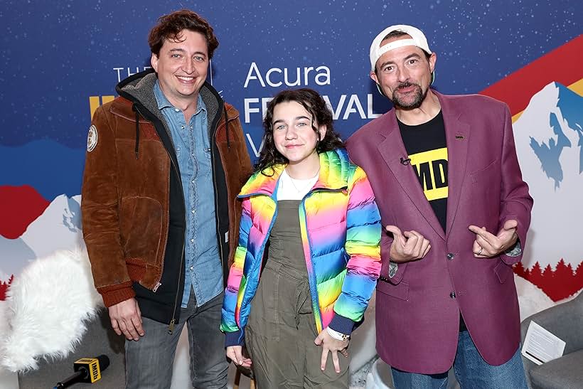 Kevin Smith, Benh Zeitlin, and Devin France at an event for The IMDb Studio at Acura Festival Village (2020)