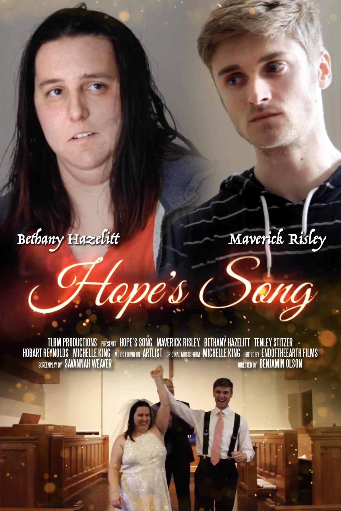 Maverick Risley and Bethany Hazelitt in Hope's Song (2022)