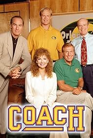 Shelley Fabares, Craig T. Nelson, Bill Fagerbakke, Kenneth Kimmins, and Jerry Van Dyke in Coach (1989)