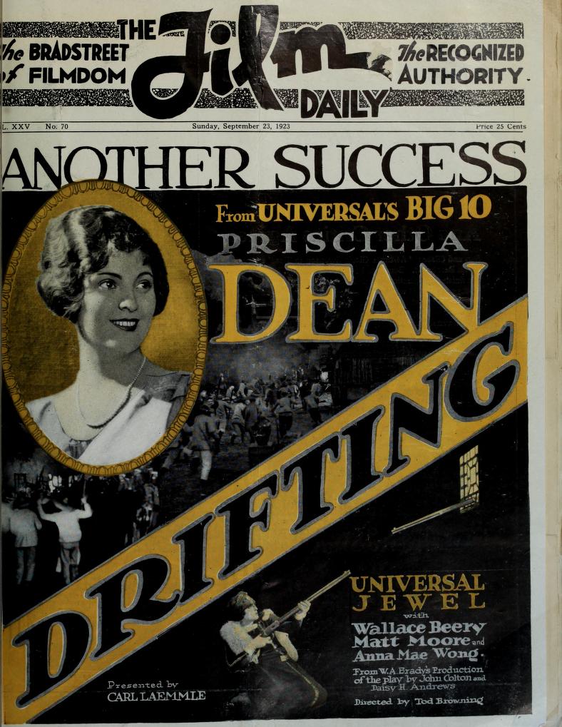 Priscilla Dean in Drifting (1923)