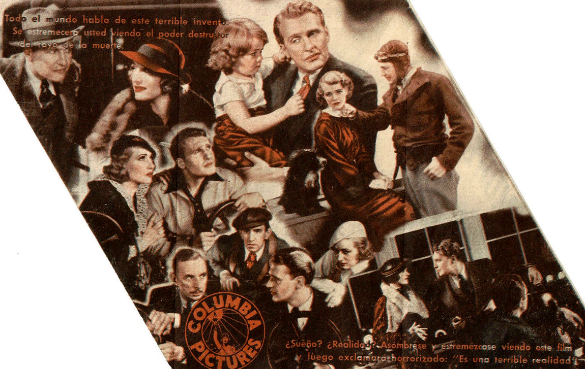 Ralph Bellamy, Robert Allen, Tala Birell, Marianne Edwards, Victor Kilian, and Billie Seward in Air Hawks (1935)